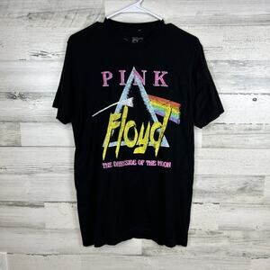 Dark Side Of The Moon Pink Floyd Colorful Shirt Men’s Size Medium 2023 Band Tee